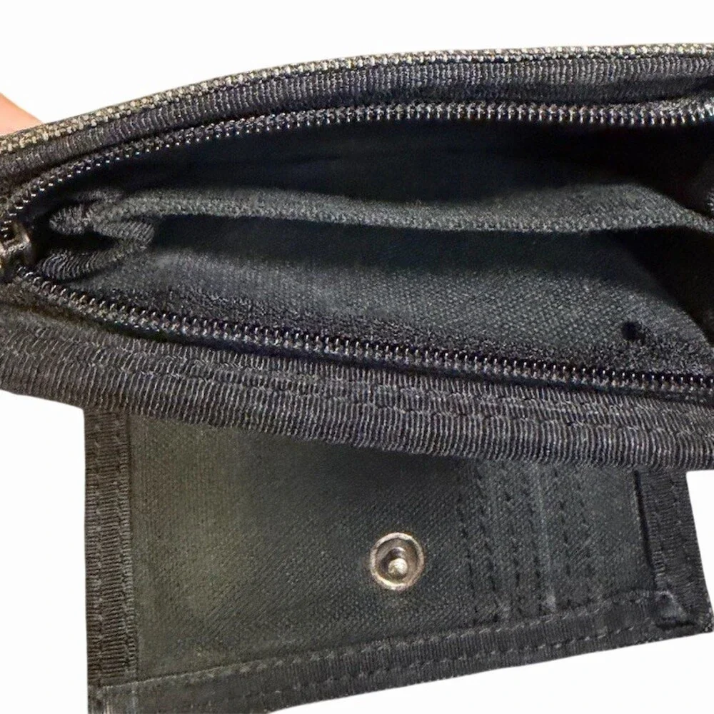 Porter Yoshida & Co. Smoky Bifold Wallet Unisex Black Zip